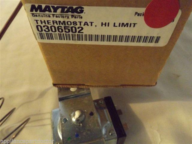 AMANA CALORIC STOVE 0306502 Thermostat, Hi Limit NEW IN BOX AMANA CALORIC STOVE 0306502 Thermostat, Hi Limit NEW IN BOX